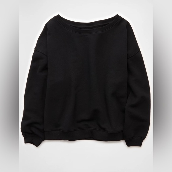 AE Off The Shoulder Sweatshirt - Picture 3 of 3